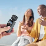 4K Vlogging Camera WiFi Pocket Action Camera with Dual Front & Rear Cameras Split-Screen LCD for Sport Outdoor Riding Travel - Image 3