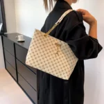 New Presbyopia Handbag Texture Soft Leather Large Capacity Tote Women Bag With Hanging Accessories Shoulder Bag - Image 16