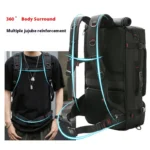 50L 70L Large Capacity Travel Backpack Luggage Sports Training Fitness Independent Shoes Storage Bag Laptop Bags - Image 3