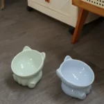 Supplies Drinking Eating Puppy Kitten Protection Cervical Pet Supplies Water Feeder Container Pet Feeding Bowl Cat Food Bowl - Image 6