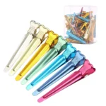 Hair Clips Hairdressing Clamps Claws Section Clips Barber Hair Styling Tools steel Hairpins Headwear Supplies - Image 4