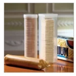 Stackable Airtight Food Storage Containers with Flip-Top Lids -Organizers, Space-Saving Round & Rectangular Design for Kitchen - Image 2