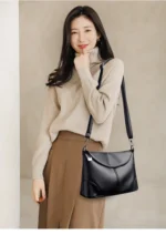 Women's Crossbody Bag Lightweight Durable Minimalist with Business Design Commuter Travel Work Daily Stylish - Image 23