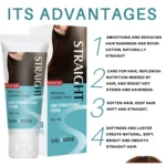 Keratin Hair Straightening Cream Keratin Cream For Smoothing Hair Professional Keratin For Permanent Straightening Hair Care - Image 2