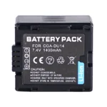 7.4V 1400mAh CGA-DU14 CGA-DU21 Camera Battery For Panasonic NV-GS28 GS500 GS27 GS328 GS50 VW-VBD070 Batteries CGR-DU06 CGR-DU07 - Image 3