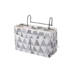 Portable Baby Care Essentials Hanging Organizers Crib Storage Cradle Baby Crib Organizer Diaper Bag Baby Bed Accessories - Image 7