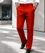 New Business Casual Suit Pants Men Solid Office Formal Trousers Mens Classic Style Suit Long Pants Plus Size - Image 30