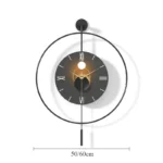 Modern Wall Clocks Living Room Minimalist Wall Watch Creative Bedroom Silent Round Clocks Fashion Home Decoration Accessories - Image 20