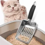 Cat Sand Cleaning For Dog Cat Clean Feces Supplies Cat Litter Shovel Pet Cleanning Tool Pet Products Metal Long Handle Scoop - Image 11