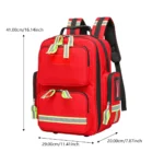 Outdoor Backpacks Medical Bags Emergency Backpacks Rescue Camping Survival Bags Classified Family First Aid Kits or Waist Bags - Image 2