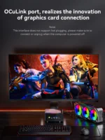 GMKtec Mini PC K12 Nucbox AMD Ryzen™ 7 H 255 WiFi 6 BT 5.2 Dual 2.5G LAN OCulink Desktop Computer - Image 4