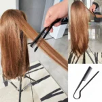 Hairdressing V-Comb Messy Hair Finishing Straightening Splint Comb - Hair Styling Tool Clip special for  hair wigs - Image 6
