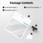 TELESIN Magnetic Two Claw Adapter Action Camera Accessories For Insta 360 Ace Ace pro Adapter - Image 7