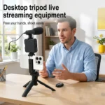 Smartphone Vlogging Kit Led Video Light Camera Rechargeable Fill Lights Portable Photography Lighting For Live Stream Video - Image 5