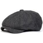 Unisex Retro Herringbone Newsboy Caps Men British Painters Hats Spring and Autumn Berets Hip Hop Berets - Image 2