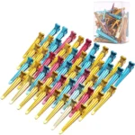 Hair Clips Hairdressing Clamps Claws Section Clips Barber Hair Styling Tools steel Hairpins Headwear Supplies - Image 6