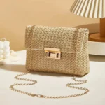 Crossbody Bag for Women Chain Strap Banquet Stylish Accessory Shoulder Bag for Day-to-Night Outfits - Image 3