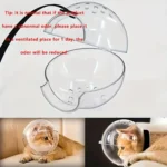 Cat head protection ball, pet grooming accessories, breathable mask, swimming helmet, cat supplies - Image 5