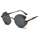 Steampunk Sunglasses, Round Sunglasses, UV Resistant Sunglasses - Image 2