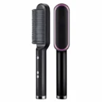 Hair Straightener Ceramic Hot Comb 2 in 1 Electric Straighten Hair Brush Negative Ion Fast Heating Styling Tool ﻿ - Image 3