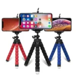 Tripods Tripod For Phone Mobile Camera Holder Clip Smartphone Monopod Tripe Stand Sponge Octopus Mini Tripod Stativ For Phone - Image 10