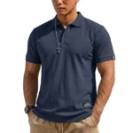Summer Men's T-shirts Short Sleeve Loose Polo Shirts Casual Hikking Shirt Lightweight T Shirt for Work Athletic Clothes of Man - Image 9