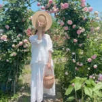 Handmade rattan woven handbag fashion countryside picnic bucket bag shopping basket summer beach bag - Image 3