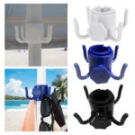 Durable Beach Umbrella Hanging Hook 4 Prongs Screw Lock ABS Towels Camera Bags Clothes Hanger Camping Holder Trip Clip - Image 10