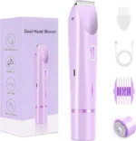 Electric Shaver for Woman Double Head Dual Purpose Female Razor Body Epilator Leg Underarm Bikini Electric Hair Remover Trimmer - Image 10