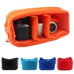 Camera Accessories Shockproof Velvet Photography Protective Partition Padded Bag Camera Insert Bag Camera Lens Cas