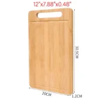 Wooden Cutting Board Kitchen Cutting Board For Meat Totally Bamboo Food Cutting Table Thickened Fruit Vegetables Chopping Panel - Image 9