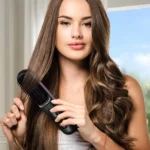 Hair Straightener Professional Quick Heated Electric Hot Comb Hair Straightener Personal Care Multifunctional Hairstyle Brush - Image 10