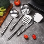 Kitchen Cookware Cooking Utensils Stainless Steel Shovel Soup Spoon Turner Utensils Dinnerware Cooking Tool Kitchen Gadgets - Image 24