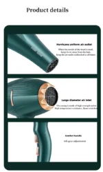 Fashionable High-Speed Hair Dryer  High-Power Quick Drying Hair Care Silent Home Hair Salon Tools Buy 1 Get 6 Free - Image 28