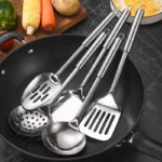 Kitchen Cookware Cooking Utensils Stainless Steel Shovel Soup Spoon Turner Utensils Dinnerware Cooking Tool Kitchen Gadgets - Image 4