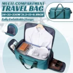 Travel Bag for Men, Convertible Carry on Garment Duffel Bag,Weekender Bag Hanging Suitcase Suit Business Travel Bag Clothing Bag - Image 8