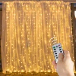 Christmas Lights LED Fairy String Curtain Lights 8 Mode Remote USB Festoon Christmas Decor For Home Holiday New Year Lamp - Image 29