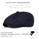 Unisex Retro Herringbone Newsboy Caps Men British Painters Hats Spring and Autumn Berets Hip Hop Berets - Image 6