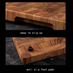 Large Size,High Quality Teak Wood Cutting Board:16.5*11.8 Inch/13.3*9.5 Inch,1 Inch Thick，Suitable For Christmas，Halloween - Image 13