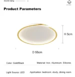 Modern LED Room Decoration Ring Ceiling Light Living Room Bedroom Dining Room Ceiling Lamp Indoor Lighting Decorative Lamps - Image 31