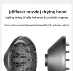 Hair Dryer for  HD01 HD02 HD03  Accessories Hair Dryer Curl Hair Outlet Accessories Diffusion Drying Styling Suitable 1Pcs - Image 35