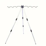 Fishing Pole Tripod Bracket, Aluminum Alloy Portable Folding Fishing Rod Tripod Stand for Outdoor - Image 3