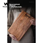 Board Kitchen  Set Square Acacia Wood Solid Wood Simple Cutting Board Cut Steak Household Hardwood Thickened Cutting Board - Image 5