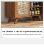 Shoe cabinet, shoe rack  household, simple indoor storage artifact, space-saving entry, and dust-proof dormitory. - Image 23