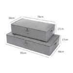 Foldable Under Bed Bags Shoes Quilts Storage Box Organizer Large Capacity Thick Breathable Underbed Cloth Storage Bag Container - Image 6