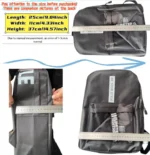 Fashion trend backpack backpack for men and women junior high school high school student bag large capacity korean version of th - Image 2