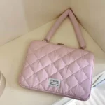 Travel Bag 15inch Portable Laptop Bags Bow with Handle Laptop Case Soft Material Cute Notebook Sleeve Travel - Image 11