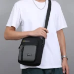 Men Crossbody Bag Single Shoulder Bags Big Capacity Storage Bag Fashion Multi-Pockets Business Crossbody Bags - Image 30