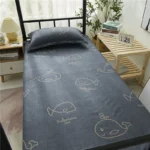 Printed Bed Sheet 1pc For Single Bed 120*210cm Home Textile Modern 100% Polyester Flat Sheet Bunk Bed Linens Single Bedspread - Image 7