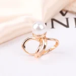 Fashion Scarves Buckle Women Brooches High-Grade Scarfs Buckles Steel Ring Scarf Clip Metal Brooch Clothes Corner Knotted Button - Image 7